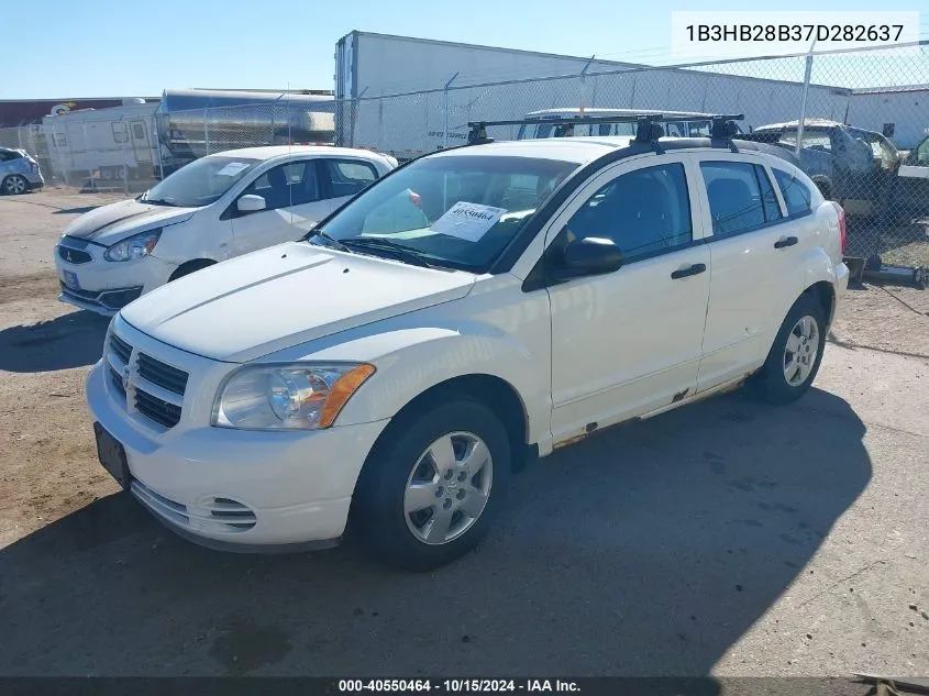 2007 Dodge Caliber VIN: 1B3HB28B37D282637 Lot: 40550464