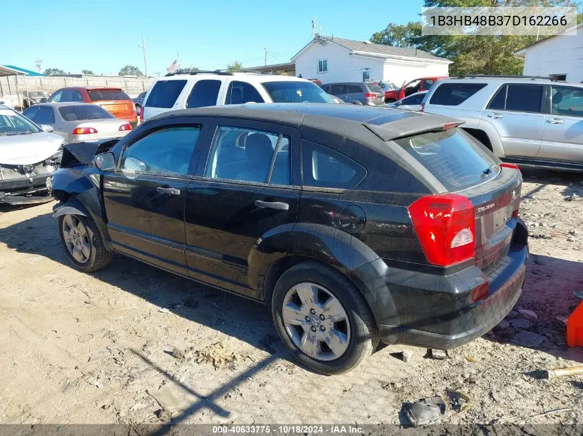 2007 Dodge Caliber Sxt VIN: 1B3HB48B37D162266 Lot: 40633775