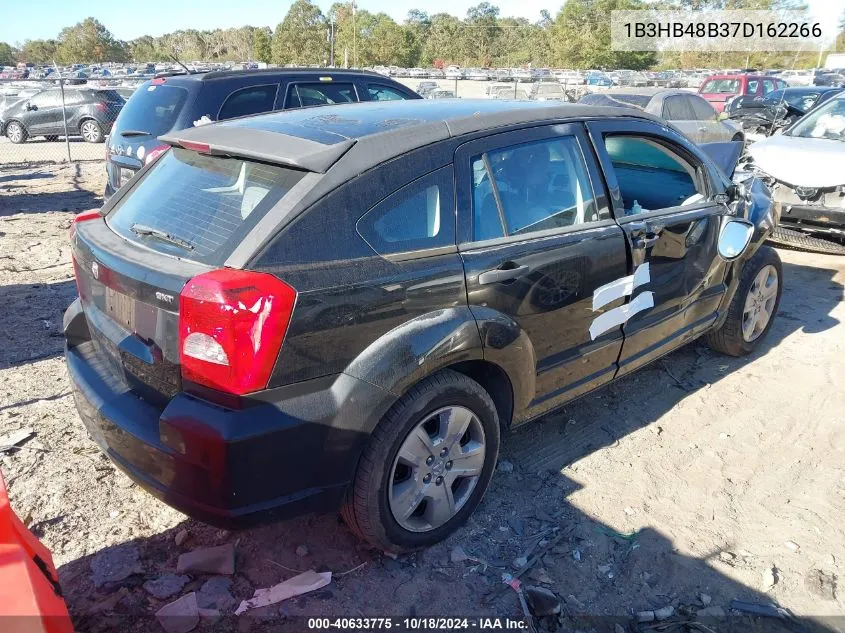 2007 Dodge Caliber Sxt VIN: 1B3HB48B37D162266 Lot: 40633775