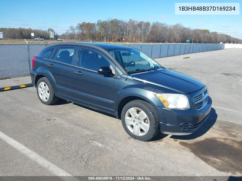 2007 Dodge Caliber Sxt VIN: 1B3HB48B37D169234 Lot: 40839976