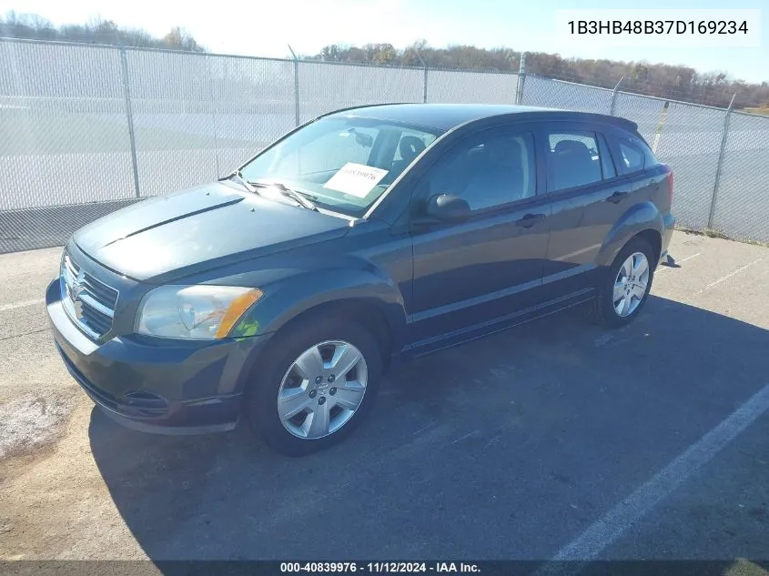 2007 Dodge Caliber Sxt VIN: 1B3HB48B37D169234 Lot: 40839976