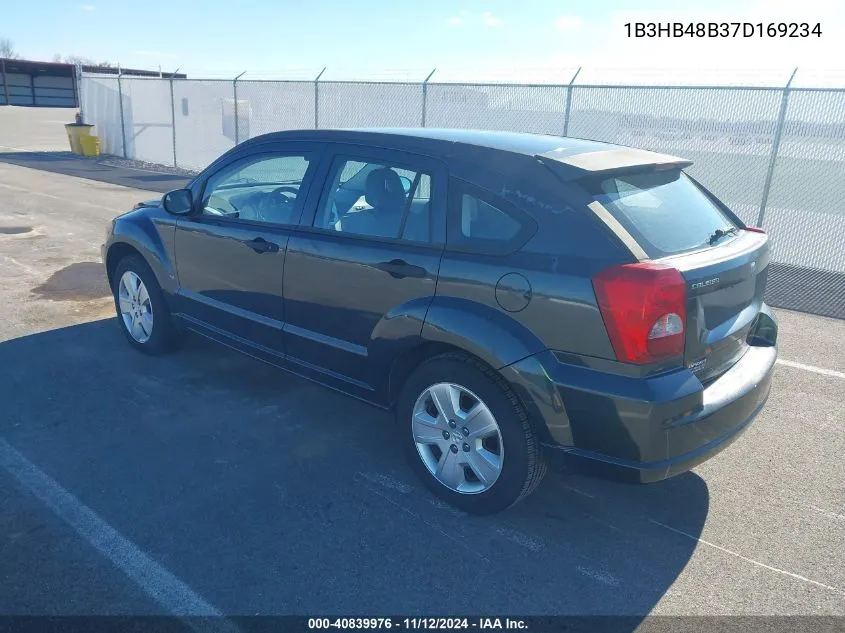 2007 Dodge Caliber Sxt VIN: 1B3HB48B37D169234 Lot: 40839976