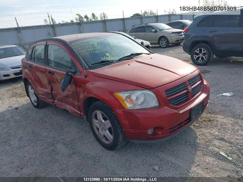 1B3HB48B58D701309 2008 Dodge Caliber Sxt