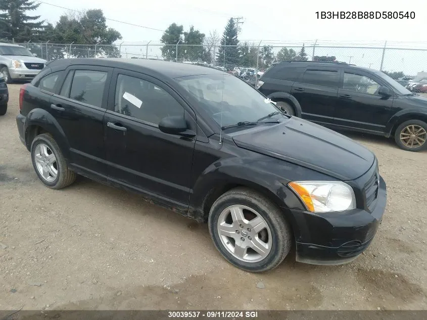 1B3HB28B88D580540 2008 Dodge Caliber