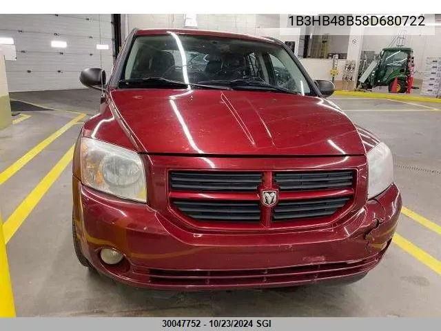 1B3HB48B58D680722 2008 Dodge Caliber Sxt