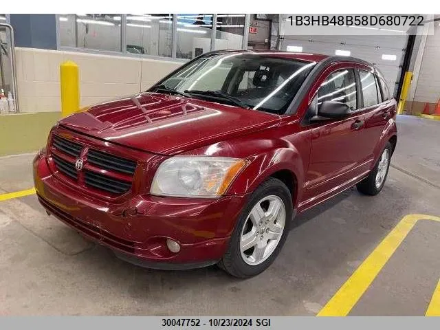 1B3HB48B58D680722 2008 Dodge Caliber Sxt