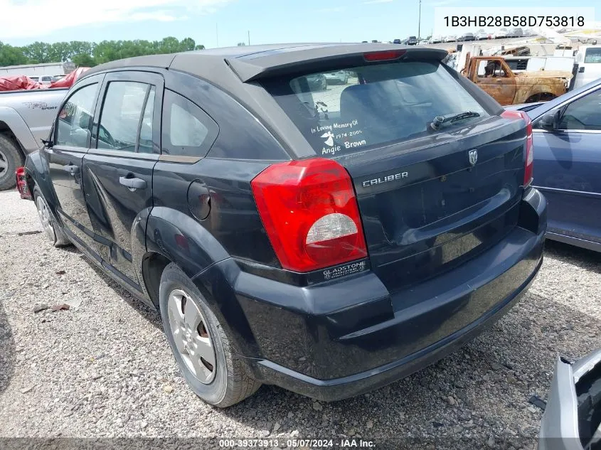 1B3HB28B58D753818 2008 Dodge Caliber Se