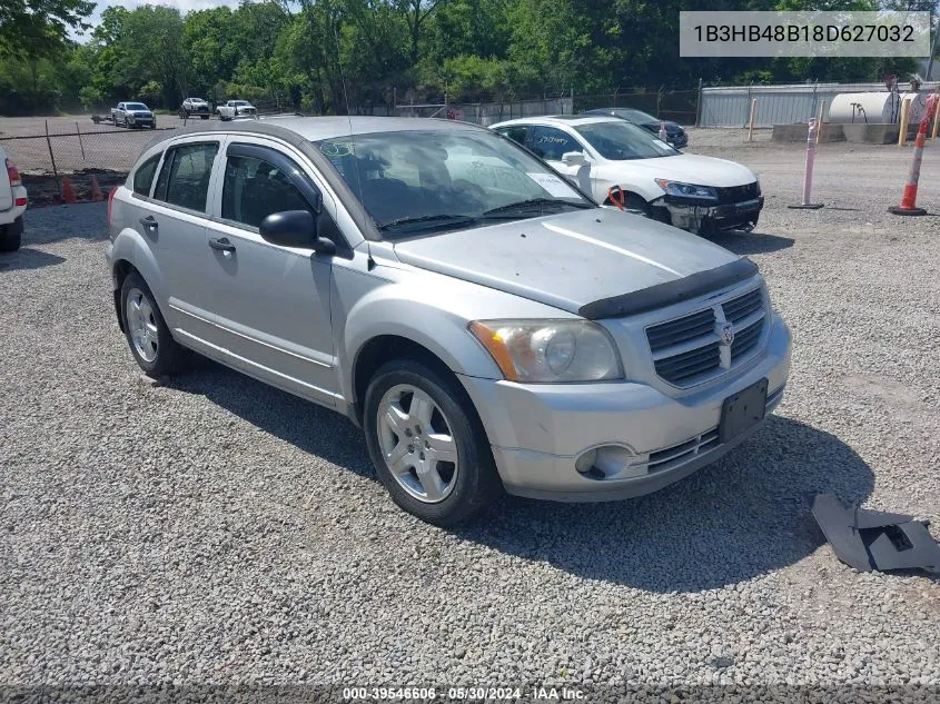 2008 Dodge Caliber Sxt VIN: 1B3HB48B18D627032 Lot: 39546606