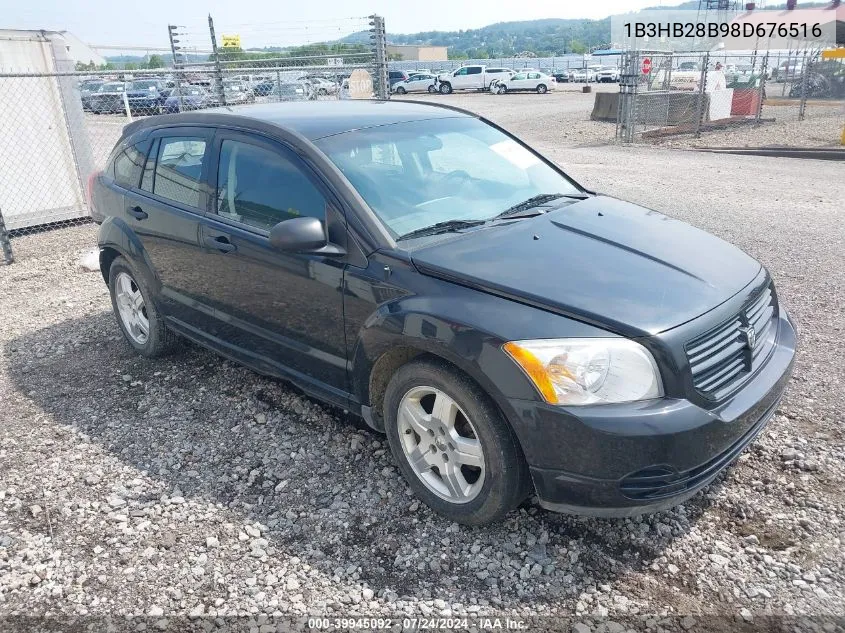 2008 Dodge Caliber Se VIN: 1B3HB28B98D676516 Lot: 39945092