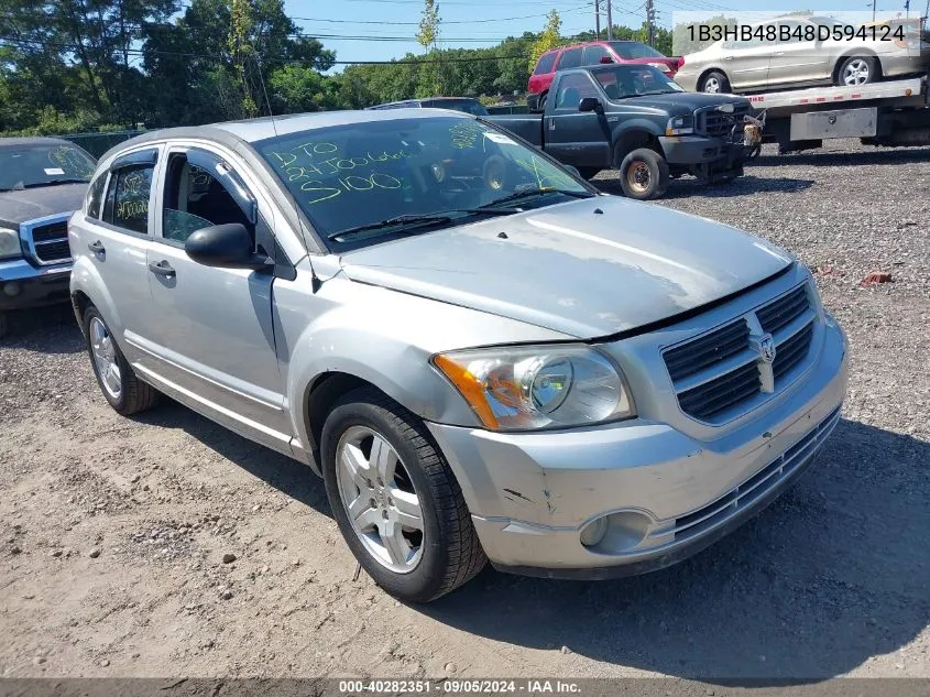 1B3HB48B48D594124 2008 Dodge Caliber Sxt