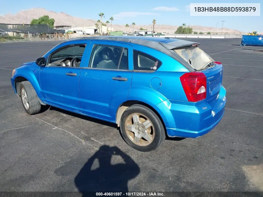 2008 Dodge Caliber Sxt VIN: 1B3HB48B88D593879 Lot: 40601597