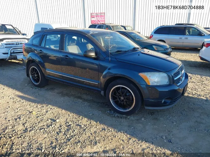 2008 Dodge Caliber R/T VIN: 1B3HE78K68D704888 Lot: 40624182