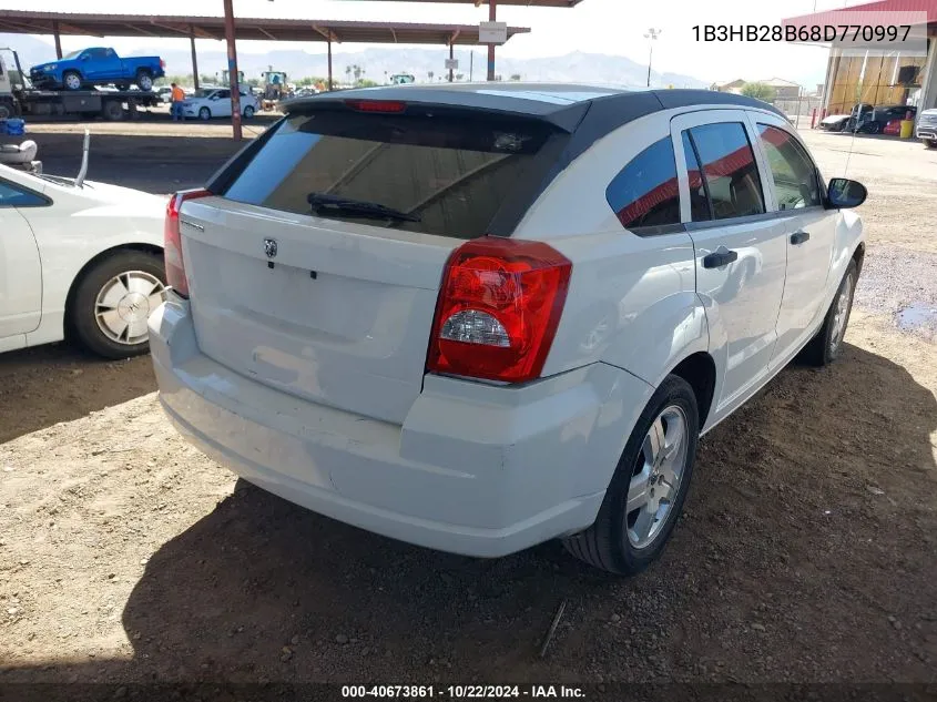 1B3HB28B68D770997 2008 Dodge Caliber Se