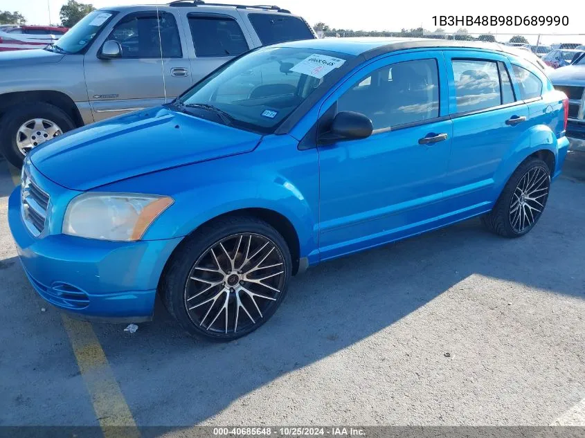 1B3HB48B98D689990 2008 Dodge Caliber Sxt