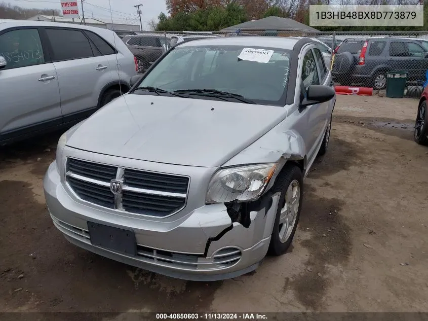 2008 Dodge Caliber Sxt VIN: 1B3HB48BX8D773879 Lot: 40850603