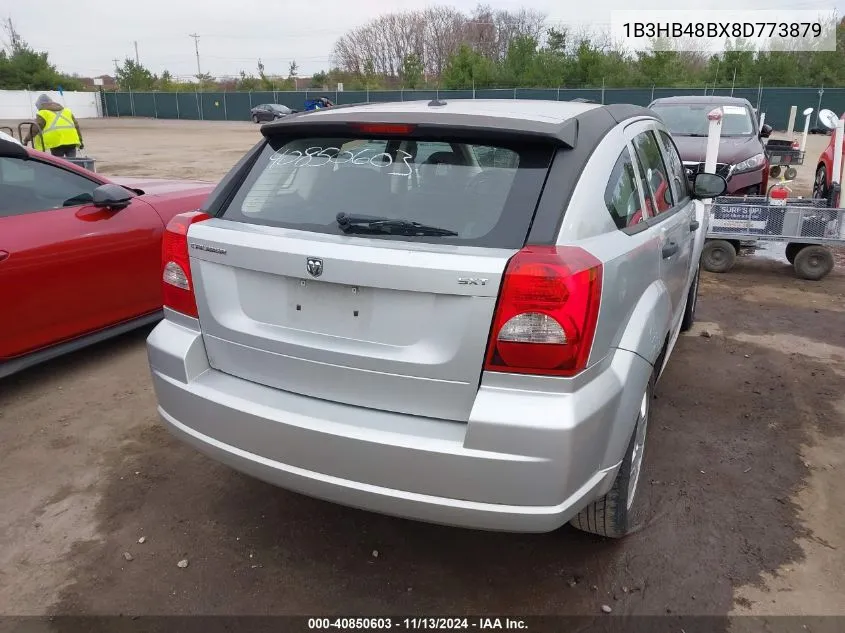 2008 Dodge Caliber Sxt VIN: 1B3HB48BX8D773879 Lot: 40850603