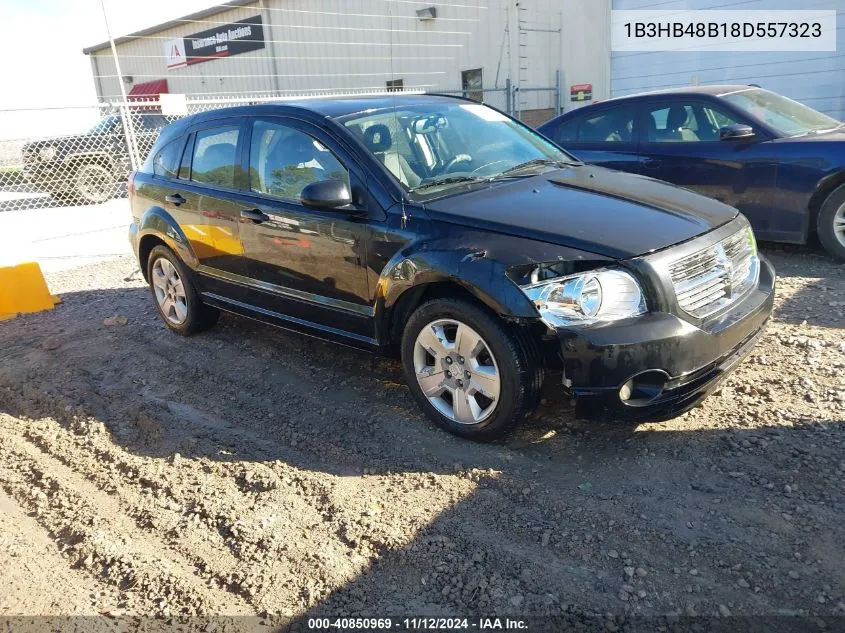 2008 Dodge Caliber Sxt VIN: 1B3HB48B18D557323 Lot: 40850969