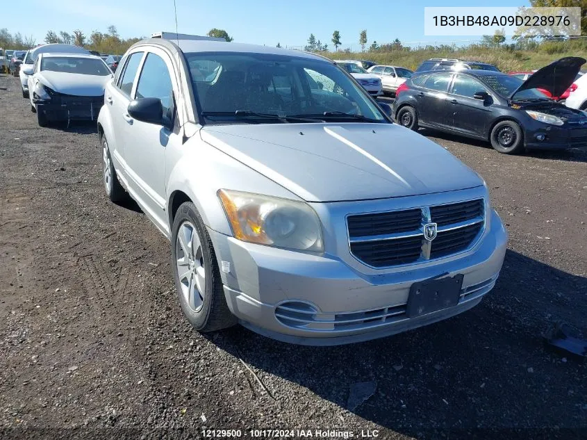 2009 Dodge Caliber Sxt VIN: 1B3HB48A09D228976 Lot: 12129500