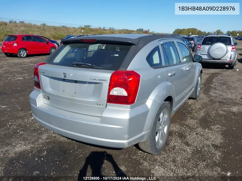 2009 Dodge Caliber Sxt VIN: 1B3HB48A09D228976 Lot: 12129500