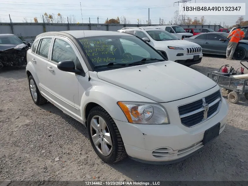 2009 Dodge Caliber VIN: 1B3HB48A49D132347 Lot: 12134462