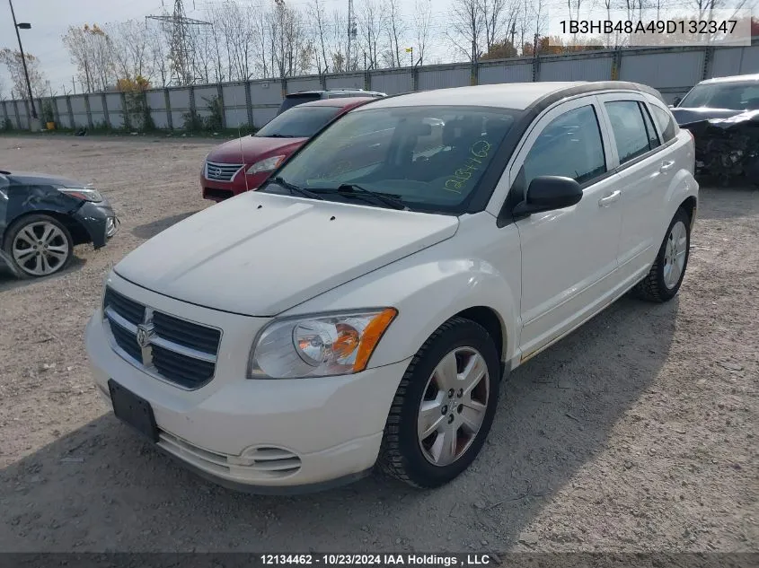 2009 Dodge Caliber VIN: 1B3HB48A49D132347 Lot: 12134462