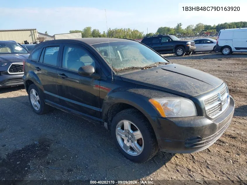 2009 Dodge Caliber Sxt VIN: 1B3HB48C79D163920 Lot: 40282170