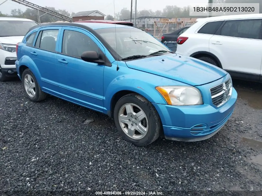 2009 Dodge Caliber Sxt VIN: 1B3HB48A59D213020 Lot: 40394386