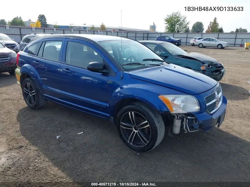 2009 Dodge Caliber Sxt VIN: 1B3HB48AX9D133633 Lot: 40571219