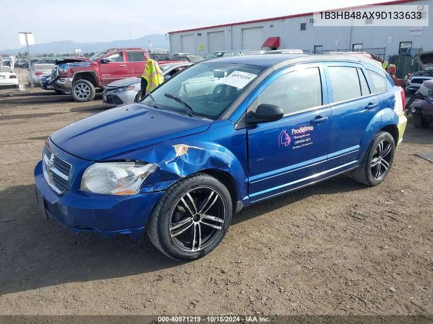 2009 Dodge Caliber Sxt VIN: 1B3HB48AX9D133633 Lot: 40571219