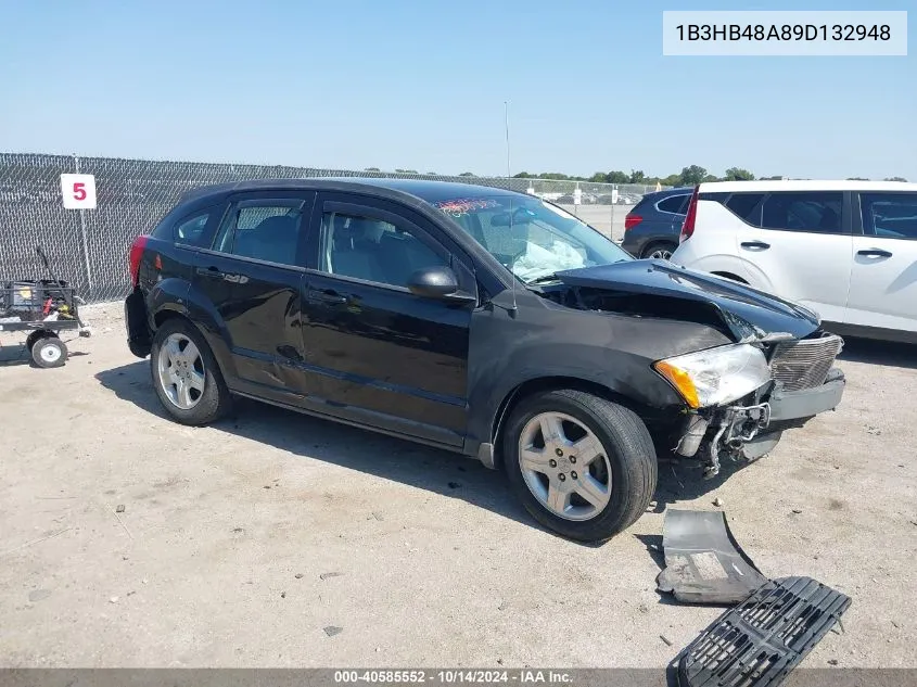 2009 Dodge Caliber Sxt VIN: 1B3HB48A89D132948 Lot: 40585552