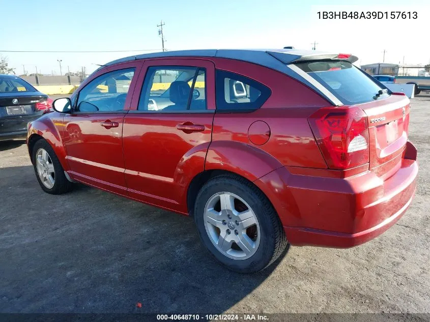 2009 Dodge Caliber Sxt VIN: 1B3HB48A39D157613 Lot: 40648710