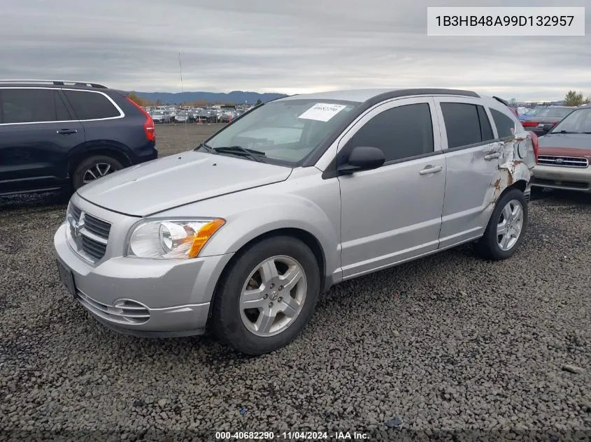 2009 Dodge Caliber Sxt VIN: 1B3HB48A99D132957 Lot: 40682290