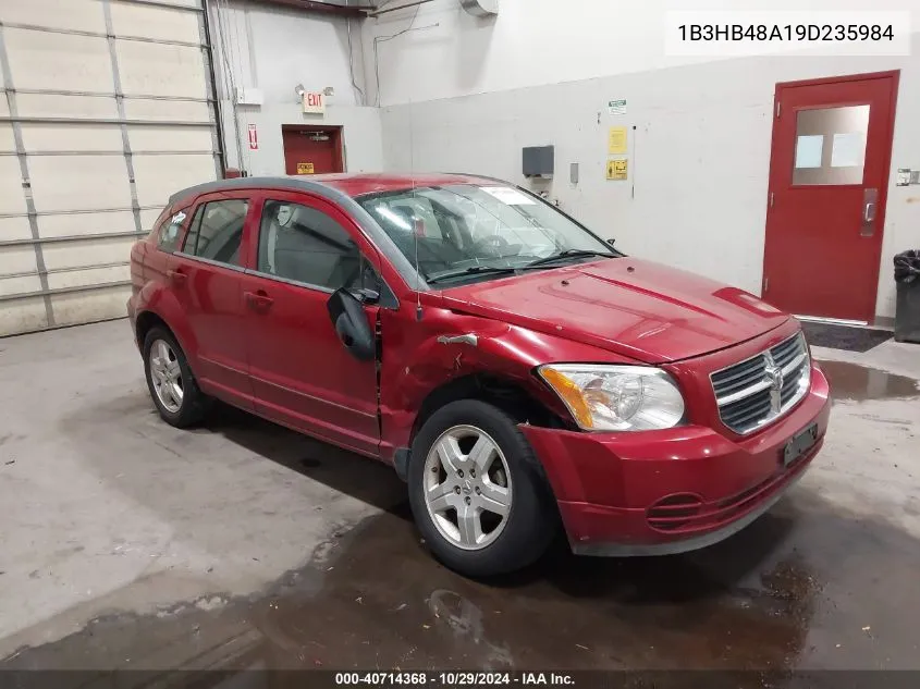 2009 Dodge Caliber Sxt VIN: 1B3HB48A19D235984 Lot: 40714368