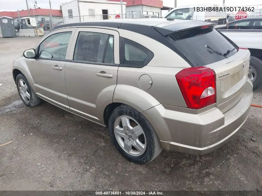 1B3HB48A19D174362 2009 Dodge Caliber Sxt