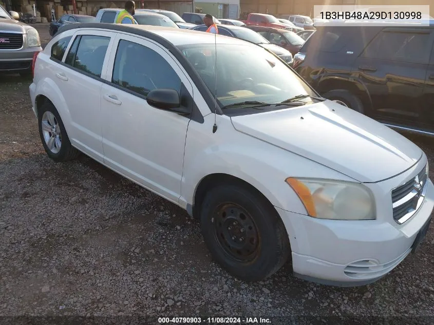 2009 Dodge Caliber Sxt VIN: 1B3HB48A29D130998 Lot: 40790903