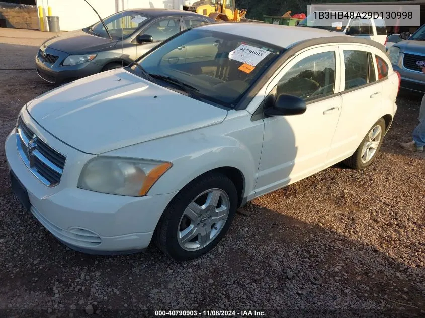 2009 Dodge Caliber Sxt VIN: 1B3HB48A29D130998 Lot: 40790903