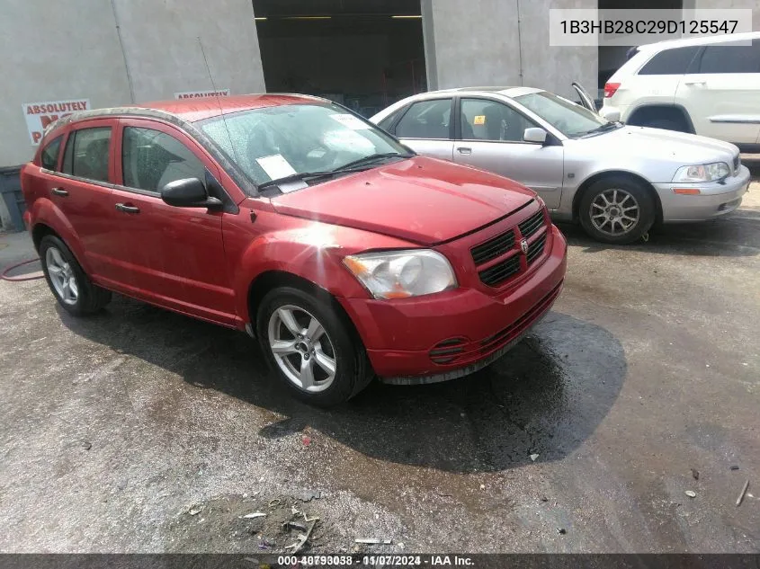 2009 Dodge Caliber Se VIN: 1B3HB28C29D125547 Lot: 40793038