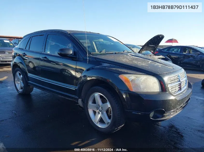 1B3HB78B79D111437 2009 Dodge Caliber R/T