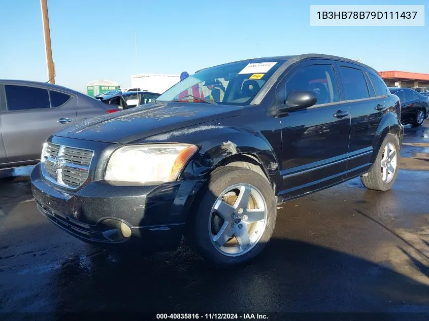 1B3HB78B79D111437 2009 Dodge Caliber R/T