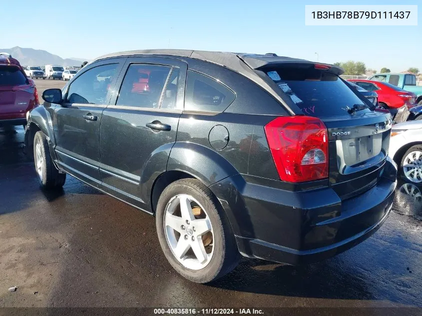 1B3HB78B79D111437 2009 Dodge Caliber R/T