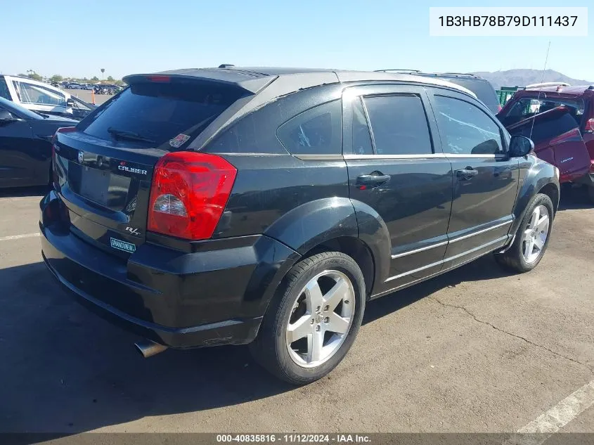 1B3HB78B79D111437 2009 Dodge Caliber R/T