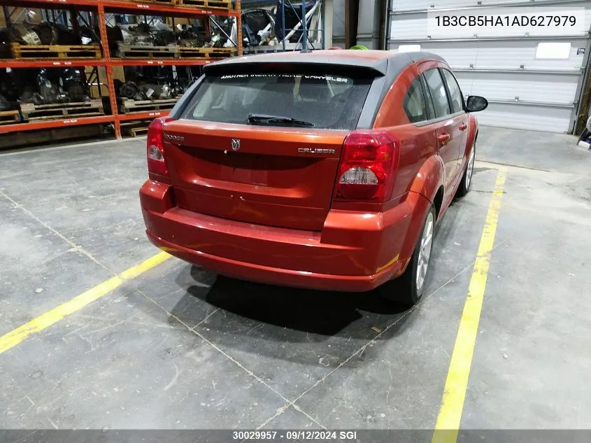 2010 Dodge Caliber Heat VIN: 1B3CB5HA1AD627979 Lot: 30029957