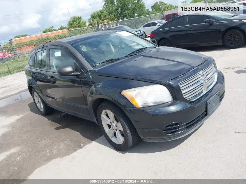 1B3CB4HA5AD668061 2010 Dodge Caliber Sxt