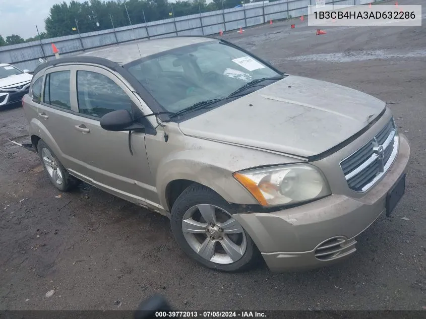 2010 Dodge Caliber Sxt VIN: 1B3CB4HA3AD632286 Lot: 39772013