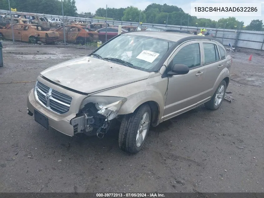 2010 Dodge Caliber Sxt VIN: 1B3CB4HA3AD632286 Lot: 39772013