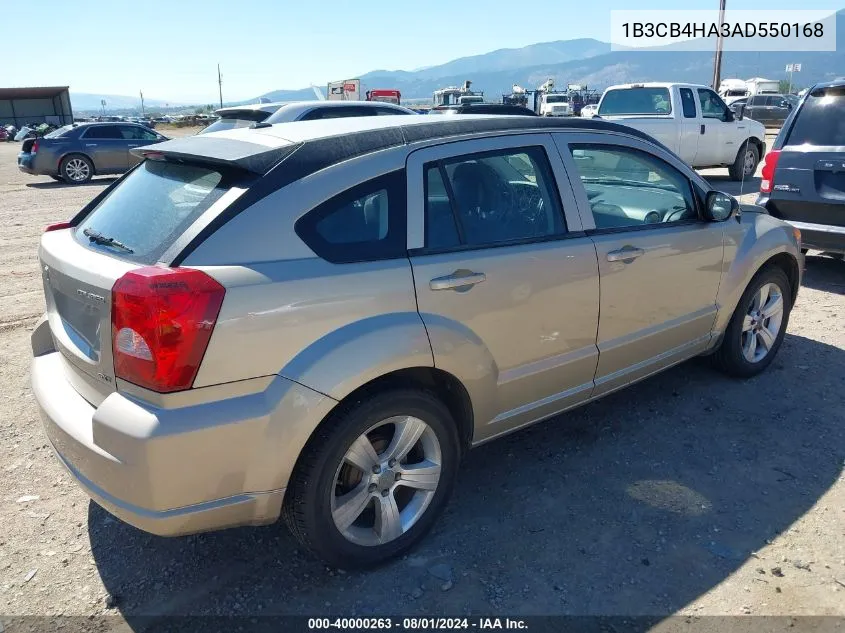 1B3CB4HA3AD550168 2010 Dodge Caliber Sxt