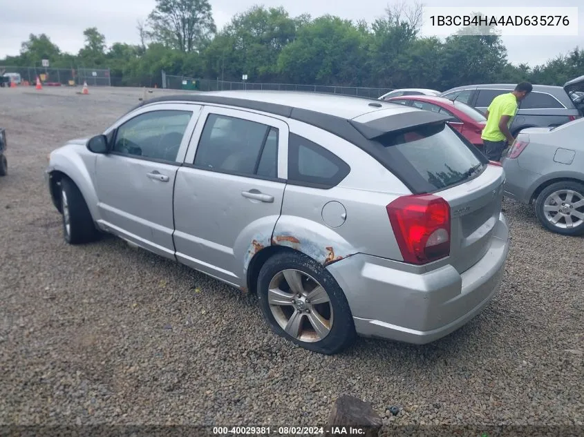 2010 Dodge Caliber Sxt VIN: 1B3CB4HA4AD635276 Lot: 40029381