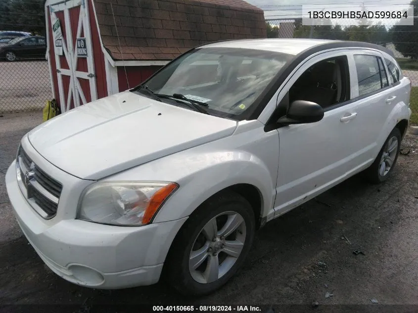 1B3CB9HB5AD599684 2010 Dodge Caliber Uptown