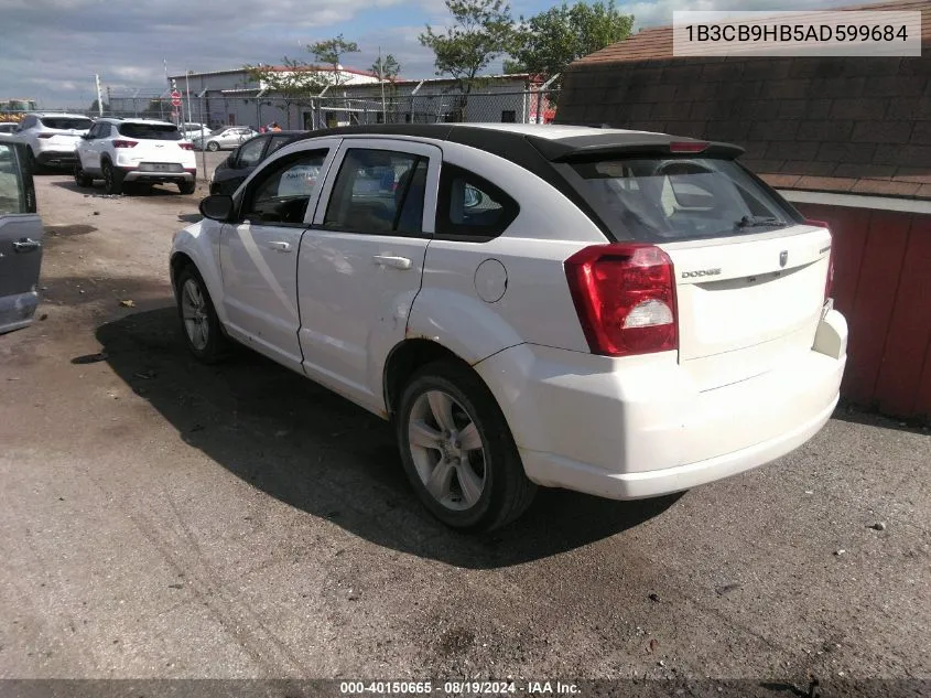 1B3CB9HB5AD599684 2010 Dodge Caliber Uptown