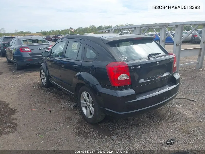 1B3CB4HA8AD618383 2010 Dodge Caliber Sxt